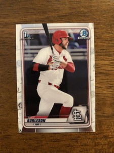 2020 Bowman Draft Chrome Alec Burleson 1st Bowman BD-45 St Louis Cardinals 