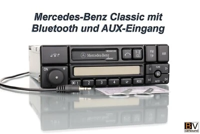 Mercedes Benz Bluetooth Radio Becker Classic BE1150 C-Klasse W202 W210 W163 AUX - Bild 1 von 4