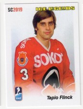 2018/19 TAPIO FLINCK SC2019 ICE LEGENDS #TFl-1 ASSAT SM-LIIGA L@@K!           nc