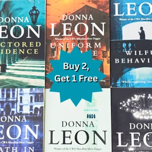 Donna Leon Paperback Choose Your Title Buy 2 Get 1 Free 1 Postage - Picture 1 of 44