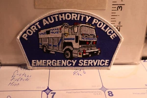 police patch   PORT AUTHORITY POLICE NEW JERSEY EMERGENCY SERVICES - Picture 1 of 1