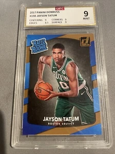 2017-18 Donruss Clasificado Novato Jayson Tatum #198 GBTC 9 Como Nuevo Boston Celtics NBA - Imagen 1 de 3