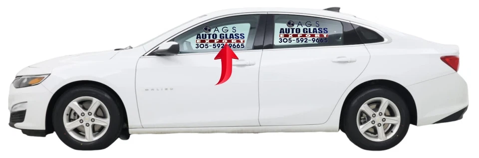 2016-2024 CHEVROLET MALIBU 4D SEDAN Door FRONT LEFT GLASS Laminated DD12641GTY - Imagem 1 de 1