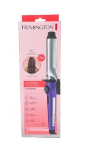 Remington Ceramic 1 1/4" Clipped Curling Iron NIB CI5032 Relaxed Curls 1.25"  - Picture 1 of 6