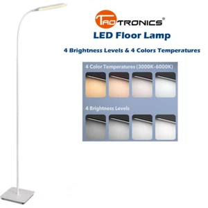 TaoTronics DL072 LED Floor Light 4 Brightness Levels Standing Design LED13_W - Picture 1 of 6