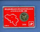 Belgia 2 euro 2006 Atomium w twardym blistrze karta nieobiegowa