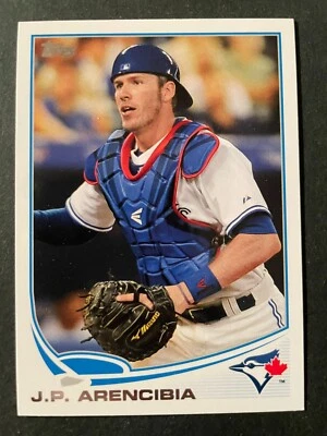 J.P. ARENCIBIA 2013 Topps Baseball #525 Toronto Blue Jays - Image 1 of 2