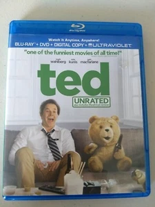 Ted (Blu-ray Disc, 2012, 2-Disc Set, Unrated Includes Digital Copy UltraViolet) - Picture 1 of 3