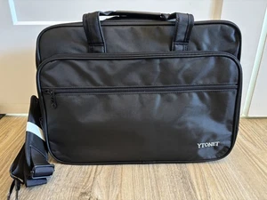 Ytonet Valigetta per Laptop 17 Pollici Espandibile Borsa per Computer Tracolla NUOVA - Foto 1 di 12