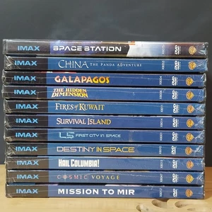 IMAX Movie  Film Theatre Space Mission Cosmic Voyage Fires 11 DVD Lot Sealed NEW - Picture 1 of 7