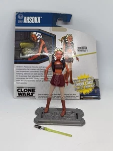 Hasbro Star Wars Clone Wars 3.75 Action Figure Sciolto Ahsoka CW17 Toy Figure - Foto 1 di 2
