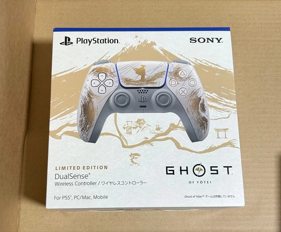 【Sealed】Ghost of Yotei Gold ver Dualsense wireless controller  SONY PS5 Limited - Image 1 of 4