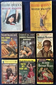 Vintage Pocket Book Lot Of 8 Pocket Books 1920s-50s - Rare -Various Authors - VG - Imagen 1 de 13