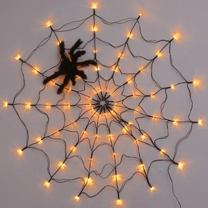 Luces de tela LED decoración de Halloween araña gigante - Imagen 1 de 5