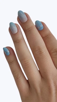 Nagelfolie, selbstklebende Nagelfolie, Nailwraps, - Bild 1 von 4