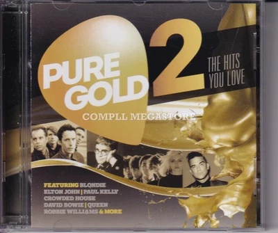 PURE GOLD 2 - 2CD (2015 AUS) ROBBIE WILLIAMS MURRAY HEAD COLD CHISEL ABBA QUEEN - Image 1 of 2