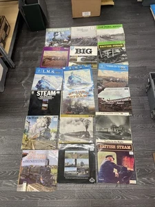 JOB LOT OF 18 X Vintage Steam Train Recordings Vinyl LP's locomotive sounds - Picture 1 of 13