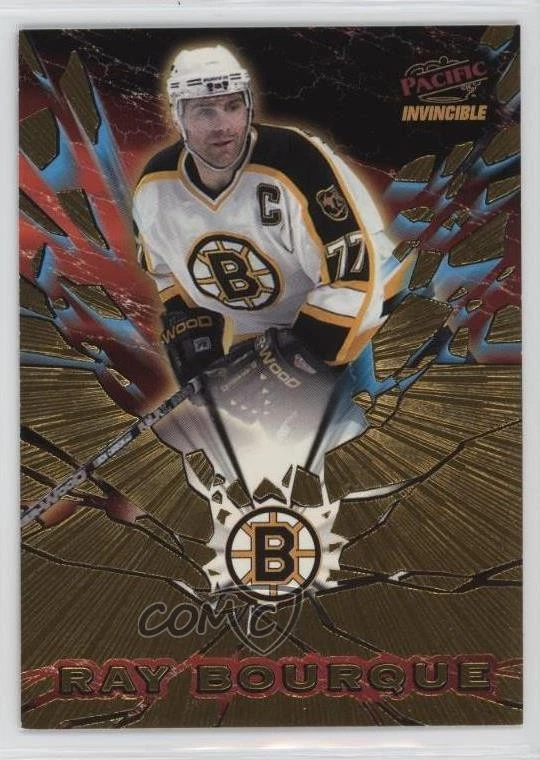 1997-98 Pacific Invincible Featured Performers Ray Bourque #3 HOF - Image 1 of 2