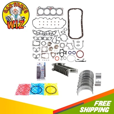 Комплект повторных колец двигателя подходит для 88-92 Ford Mazda 626 MX-6 Probe 2,2 л 12 В SOHC - Изображение 1 из 4