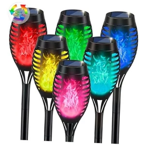  Christmas Decorations Outdoor Solar Christmas Lights Outdoor 6Pack Multicolor - Bild 1 von 7