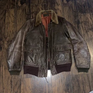 WWII USN M-422A Intermediate Flight Jacket Gordon & Ferguson Co Size M - Picture 1 of 11