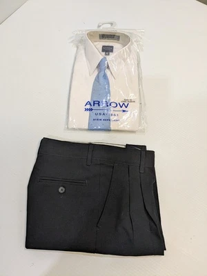 Arrow Niños 3 Piezas Traje Formal/Corbata/Pantalones Conjunto Talla 10 Foto 1 de 4