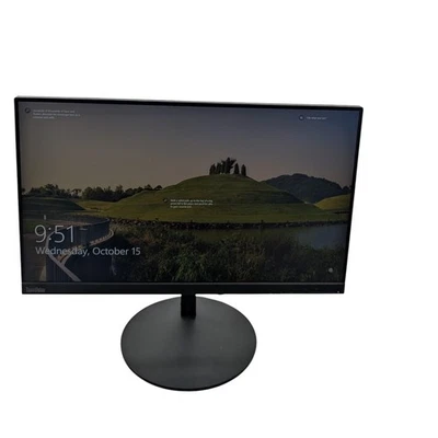 Lenovo ThinkVision P24h-20 1920x1080 QHD IPS LCD Monitor Grade- B - Image 1 of 4