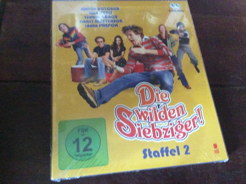 Die wilden Siebziger! -Die komplette Staffel 2 [2 Blu Ray]NEU OVP Ashton Kutcher - Bild 1 von 1