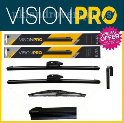 MITSUBISHI ASX WIPER BLADES 2010 to 2025 VISION PRO 24" & 21" + QUALITY REAR - Image 1 of 4