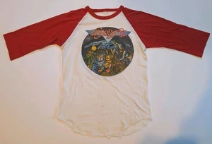 1980 AEROSMITH TOUR SHIRT BASEBALL STYLE SEHR SELTEN - Bild 1 von 9
