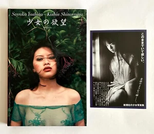 SAYAKA YOSHINO KISHIN SHINOYAMA JAPAN HARDCOVER PHOTO BOOK 1999 w/Flyer Z22 - Picture 1 of 24