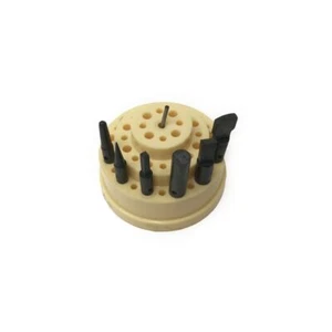 Anvil Point Handpieces Set of 6 On Plastic Organiser Base High Quality Jewellers - Picture 1 of 1