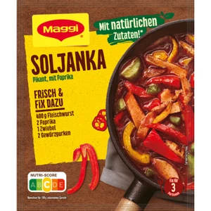 Maggi Fix für Soljanka pikant mit Paprika mit natürlichen Zutaten 33g - Bild 1 von 1