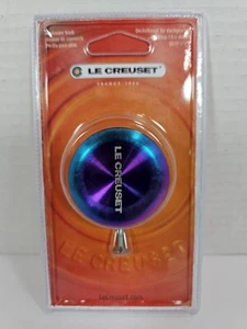 Large Iridescent Replacement Knob LE CREUSET Stainless Steel - Picture 1 of 3