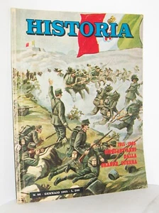HISTORIA - ANNO 9 - N. 86 - GENNAIO 1965 - (Cino del Duca) - LA GUERRA D'ITALIA - Imagen 1 de 3