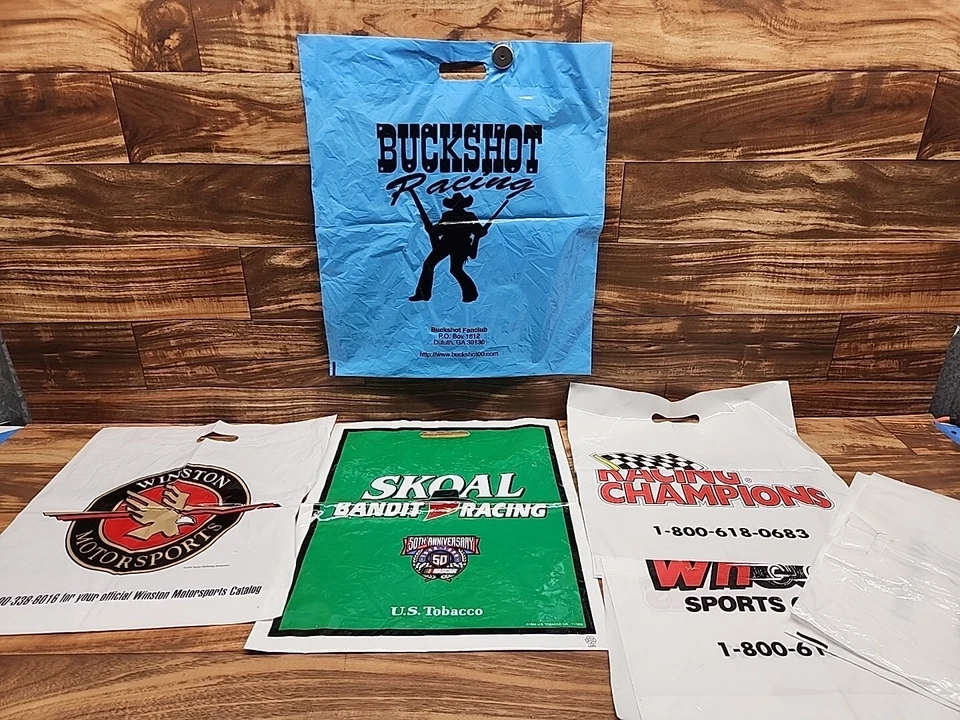 Bolsas de compras de plástico Skoal Bandit Buckshot Winston Racing Champions Racing de colección Foto 1 de 4