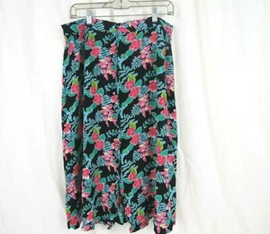 Radcliffe Women Skirt Size XL Floral Elastic Waist Button Front  - Picture 1 of 5