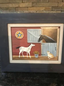 Alice G. Woodward Ölgemälde / "Little One" - Bild 1 von 12