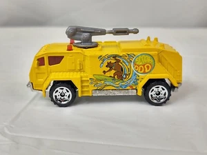 Matchbox 2003 Thailand Airport Fire Tanker Truck Scooby Doo Yellow Diecast 1:64 - Picture 1 of 12