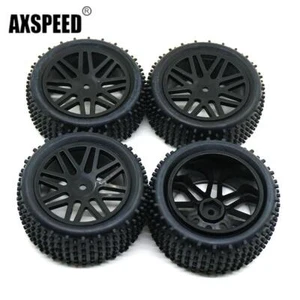 AXSPEED RC Buggy Räder Reifen für 1/10 Axial Yeti 90026 RC Off-Road Auto Schwarz - Bild 1 von 8