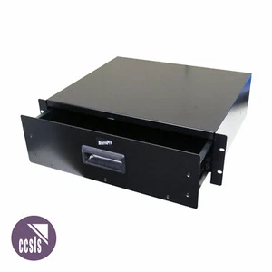 BravoPro RD001-3U 3RU Rack Mount Drawer 380mm Deep - Bild 1 von 3