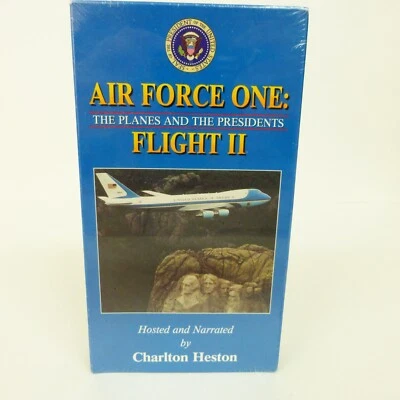 Air Force One: Flight II The Planes and the Presidents 1991 VHS New Sealed Water - Image 1 of 4