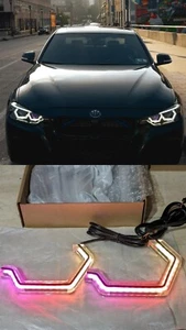 Chasing LEDs iKon Style Angel Eyes Kit For E90 E93 E60 F30 F32 F80 F82 F10 - Picture 1 of 6