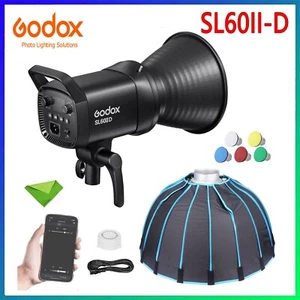 Godox SL60IID 60w COB LED Video Light 2.4G Wireless/Bluetooth Control LED Light - Picture 1 of 12