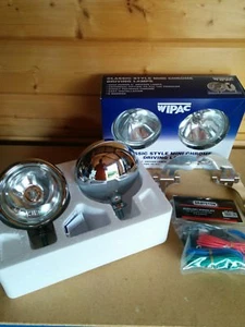 MINI FOCOS BMW LUCES DE CONDUCCIÓN ACERO PULIDO COMO CROMO WIPAC S6066 100€ - Imagen 1 de 9