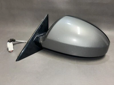 06-08 INFINITI FX35 FX45 LEFT DRIVER SIDE POWER MIRROR SILVER MIRROR 11 WIRE OEM - Image 1 of 4