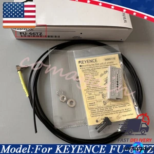 One NEW For FU-66TZ FU66TZ Keyence Fiber Optic Sensor US STOCK - Picture 1 of 18