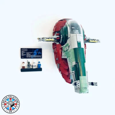 BRICK SOLUTIONS UK Wandhalterung für LEGO Star Wars (75060) UCS Slave 1