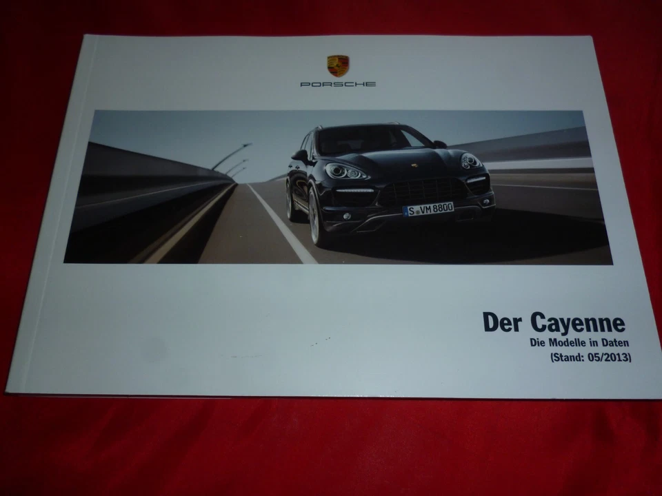 PORSCHE Cayenne tipo 92A diésel S híbrido GTS Turbo S lista de precios lista de precios 2013 Foto 1 de 1