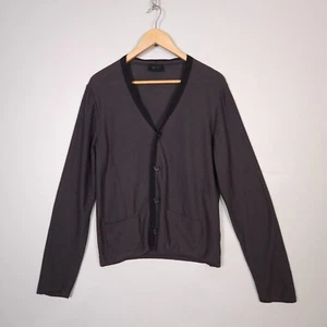 Lanvin Fleece Wool Cardigan V-neck Thin Mens size 50/M - Picture 1 of 7